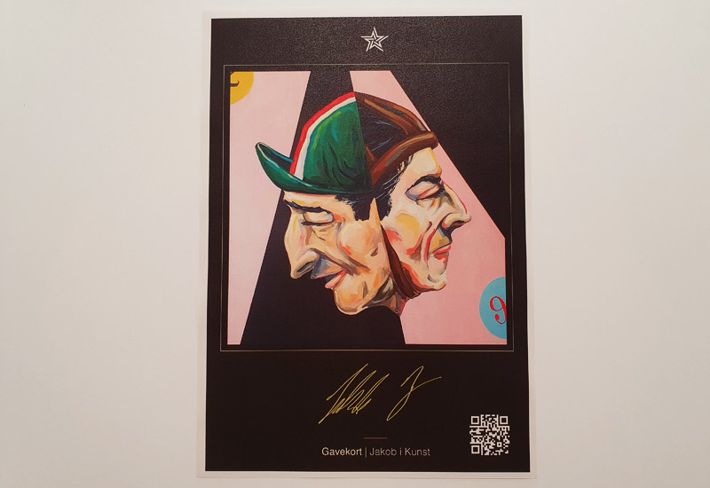 Gavekort til køb af maleri kunst af kunstner Jakob i