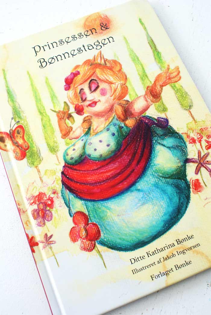 Børnebogs forside illustration
