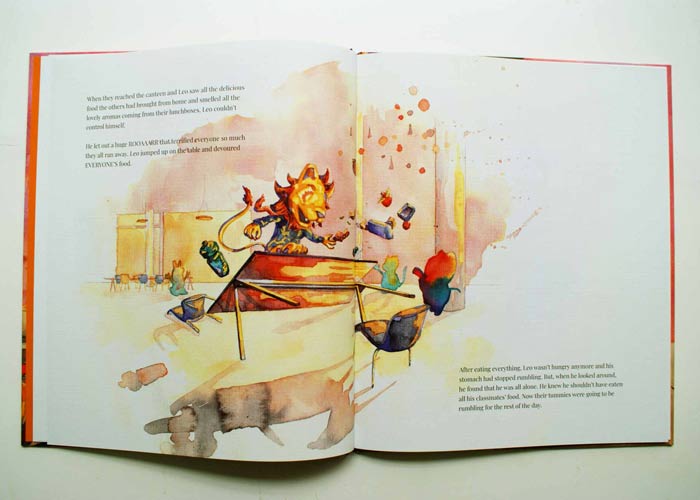 Tegninger til børnebog af illustrator fra københavn
